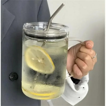 "ChillSip – Summer Glass Tumbler"