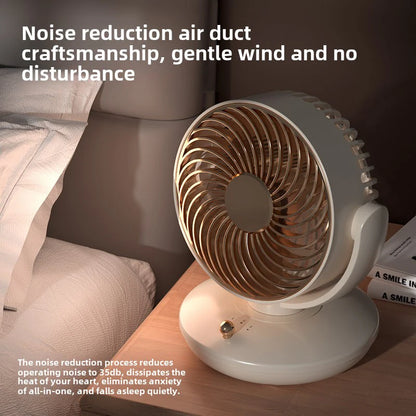 Silent Flex — 6" Portable USB Desk Fan