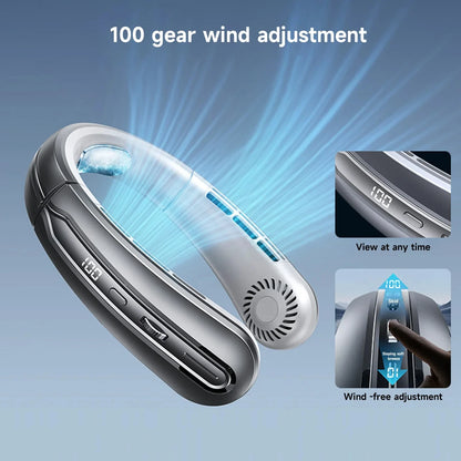 Neck Breeze — Xiaomi MIJIA Portable Rotary Vane Neck Fan