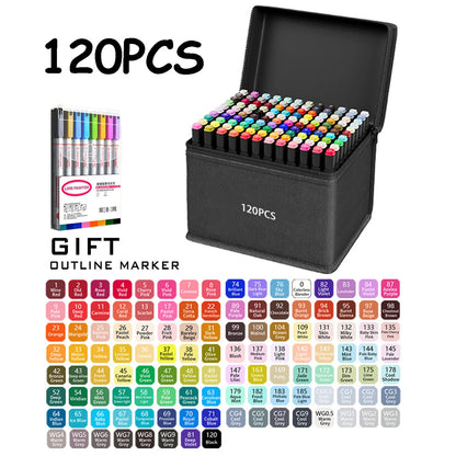 "ChromaTwist™ Dual-Tip Art Marker Set"