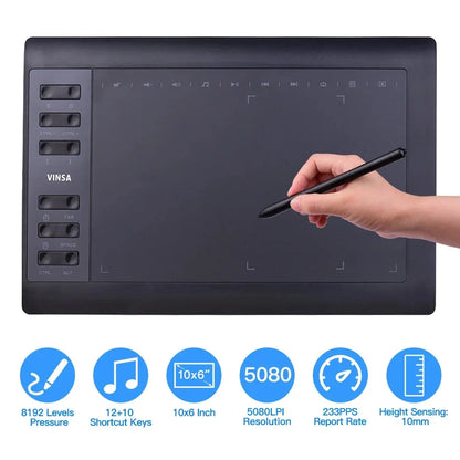 "ArtMotive™ Pro 1060 Drawing Tablet"