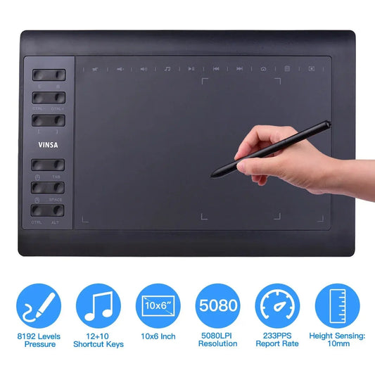"ArtMotive™ Pro 1060 Drawing Tablet"