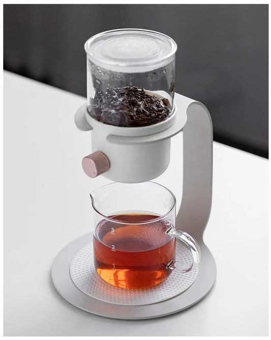 ClearBrew – Elegant Glass Tea & Coffee Infuser