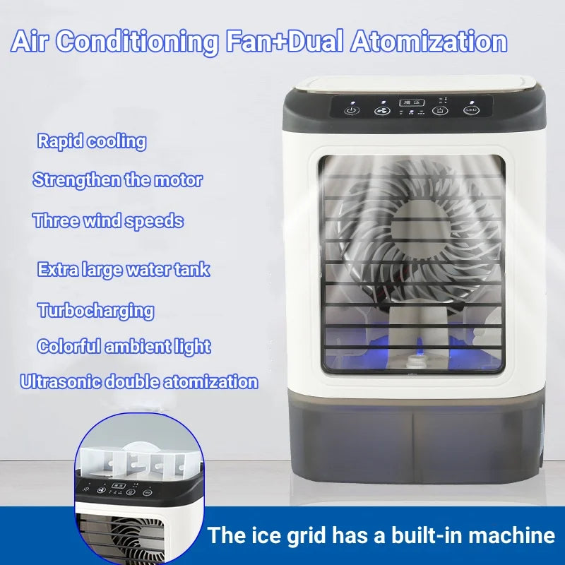 LumiChill™ — Ultrasonic Air Cool & Glow
