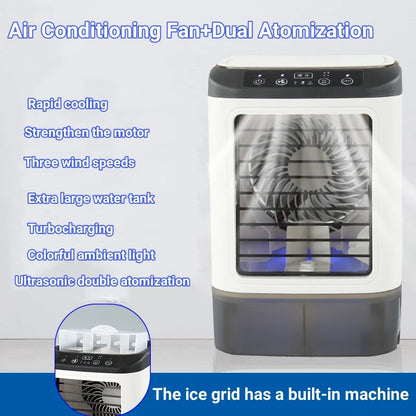 LumiChill™ — Ultrasonic Air Cool & Glow