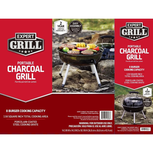 GrillDome Go – Portable Charcoal BBQ