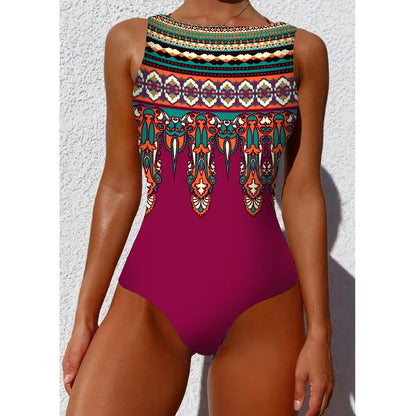 BloomTide One-Piece™ – Floral Wrap Swimsuit