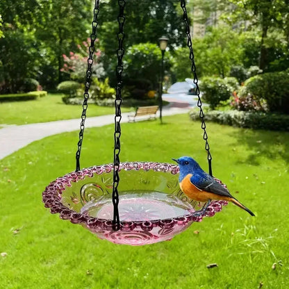 BloomNest Garden Bird Bath & Feeder