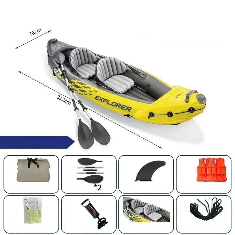 AquaRider X1 – Solo Inflatable Kayak