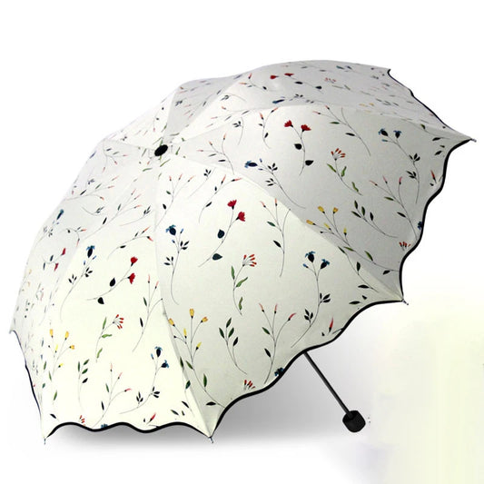 BloomGuard — Elegant UV Shield Folding Umbrella