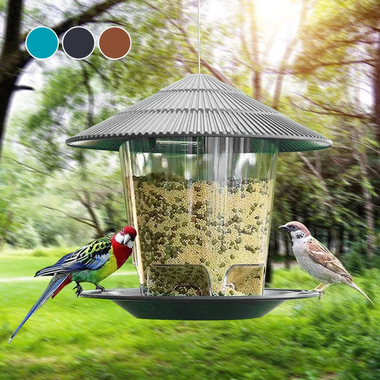 🌿 Name: HexaFeast Premium Hanging Bird Feeder