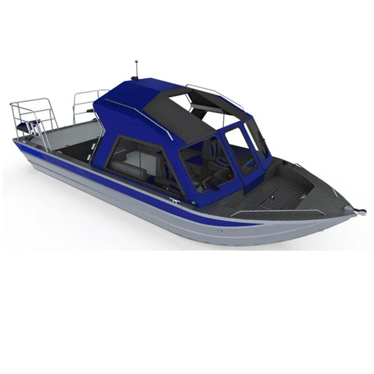 🚤✨ Kindle Explorer 23 – Classic 2-Person Aluminum Jet Boat
