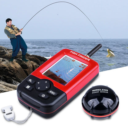 Aqua Pulse™ – 100M Portable Sonar Fish Finder