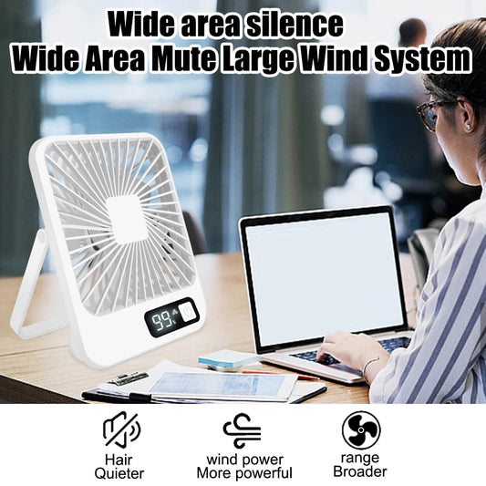 Aero Desk 5X — Silent Power Desktop Fan