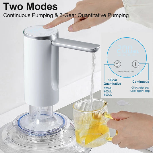 AquaEase H3™ – Smart Foldable Water Pump with LCD