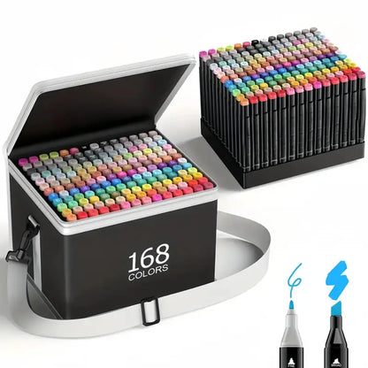 "ChromaTwist™ Dual-Tip Art Marker Set"
