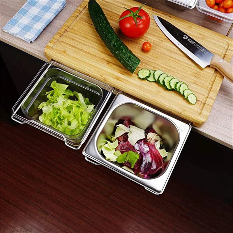 BambūBox™ – Expandable Kitchen Cutting Station