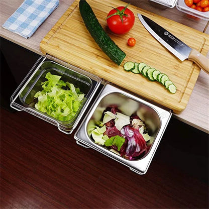 BambūBox™ – Expandable Kitchen Cutting Station
