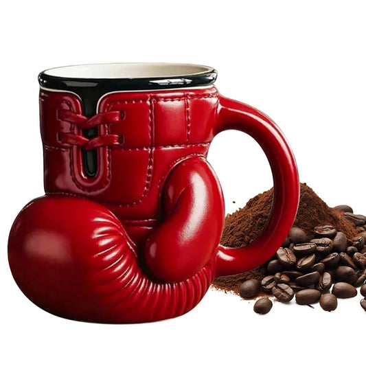 🥊☕ PunchCup – Boxing Glove Novelty Mug