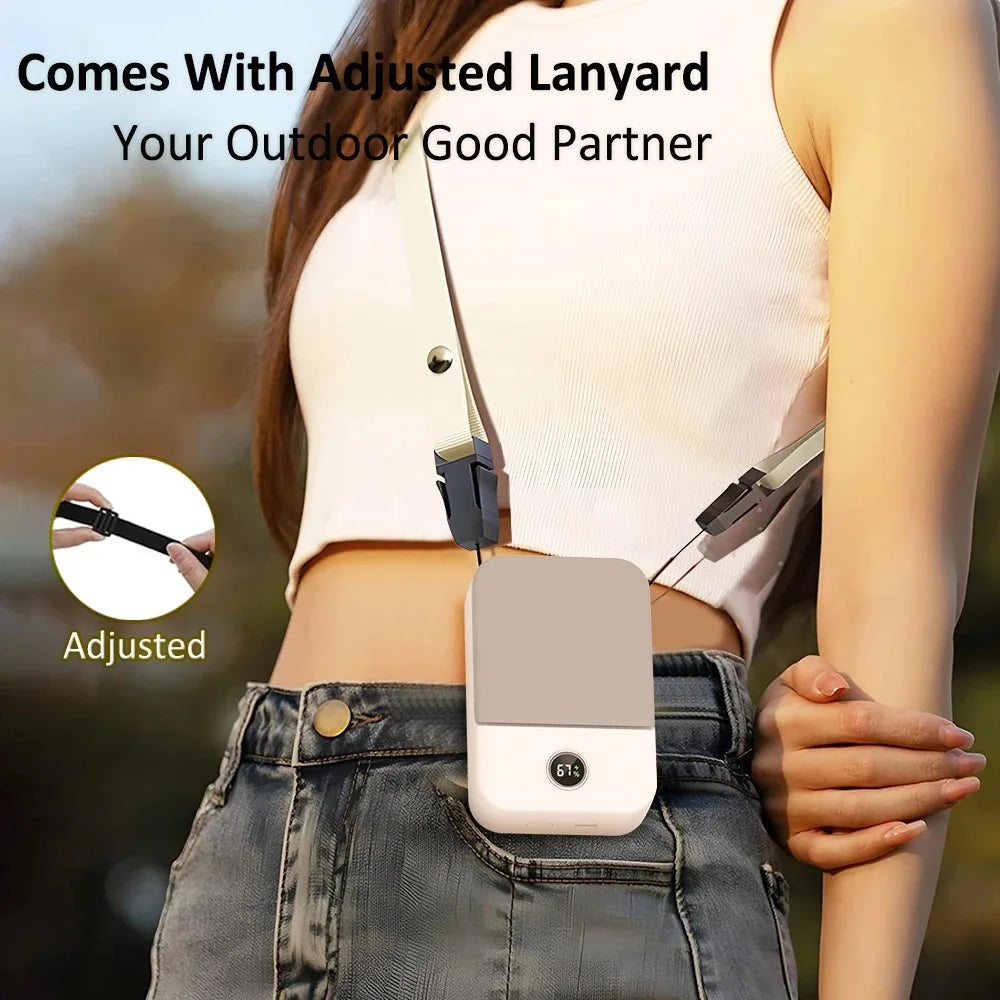 Air Flex — Portable Waist & Neck Clip Fan