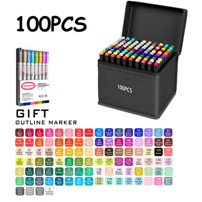"ChromaTwist™ Dual-Tip Art Marker Set"