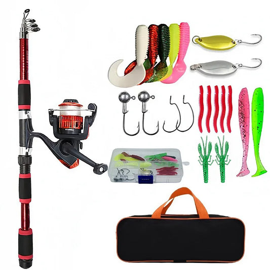 Aqua Nomad™ – Complete Telescopic Fishing Kit