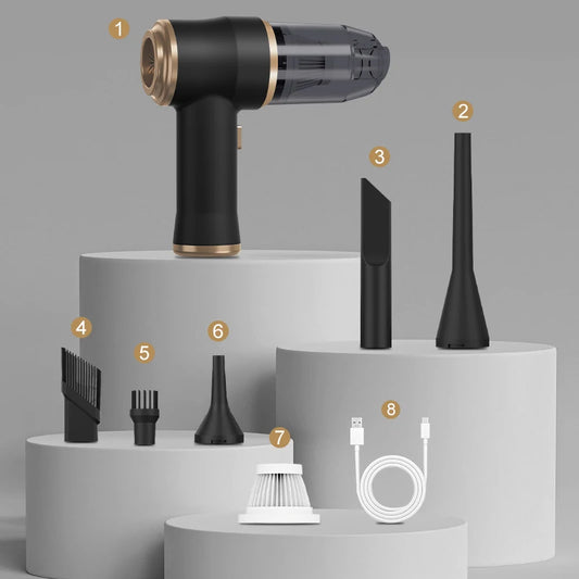 🧹 DustDart™ – Mini Wireless Vacuum Cleaner