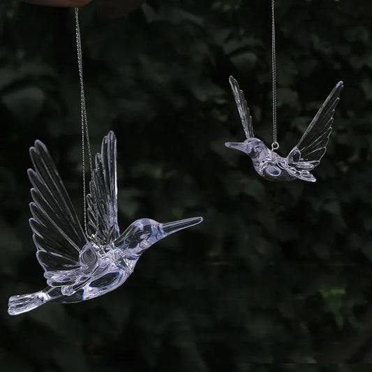 🐦✨ ChirpyGlow Acrylic Bird Set