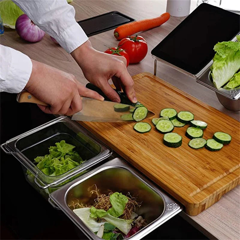 BambūBox™ – Expandable Kitchen Cutting Station
