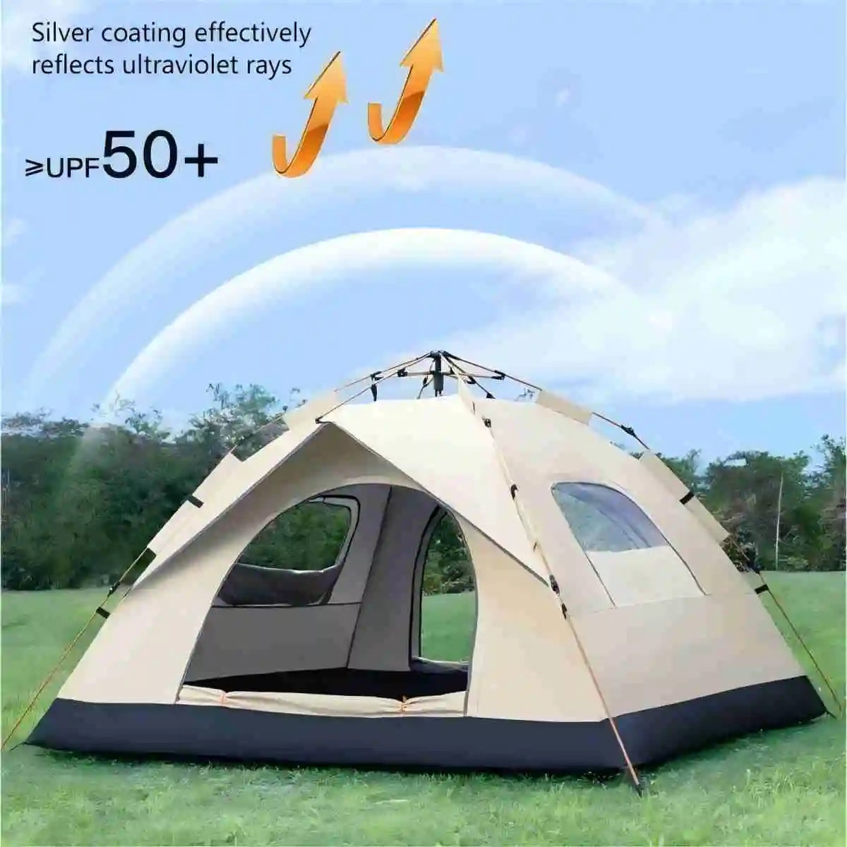 Automatic Outdoor Camping Tent (3-4 Person)