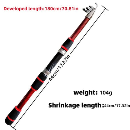 Aqua Nomad™ – Complete Telescopic Fishing Kit